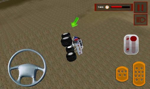 4x4 desert offroad: Stunt truck - Android game screenshots.