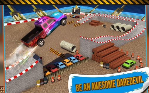 4x4 monster truck: Stunts 3D - Android game screenshots.