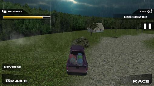 4x4 off-road cargo truck - Android game screenshots.