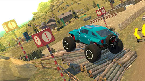 4x4 offr-oad parking simulator - Android game screenshots.