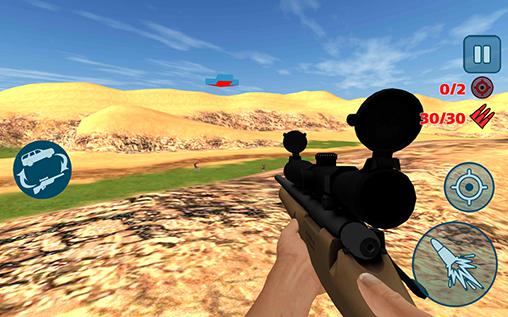 4x4 offroad sniper hunter - Android game screenshots.