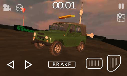 4x4 russian SUVs off-road 3 - Android game screenshots.