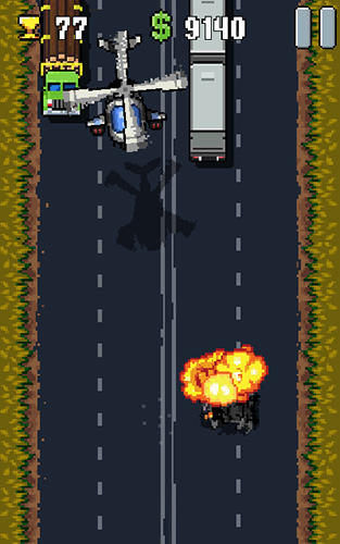 8bit highway: Retro racing - Android game screenshots.