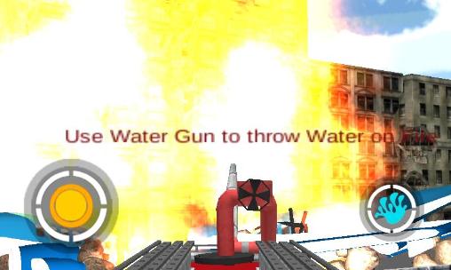 911 rescue fire truck: 3D simulator - Android game screenshots.