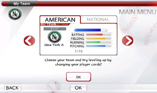 9 innings: 2015 pro baseball - Android game screenshots.
