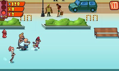 Gameplay of the A Big Trouble for Android phone or tablet.