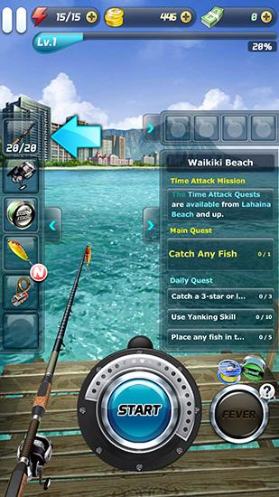 Ace fishing No.1: Wild catch - Android game screenshots.