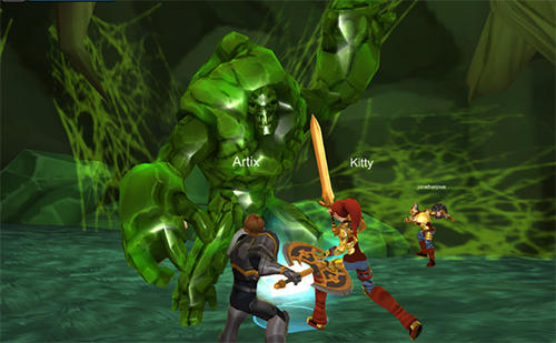 Adventure quest 3D - Android game screenshots.