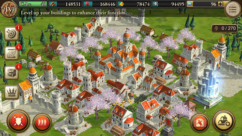 Age of empires: World domination - Android game screenshots.