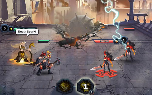 Age of heroes: Conquest - Android game screenshots.