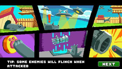 Agent D.O.G.: Kattack from outer space - Android game screenshots.