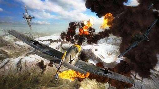 Aircraft combat 2: Warplane war - Android game screenshots.