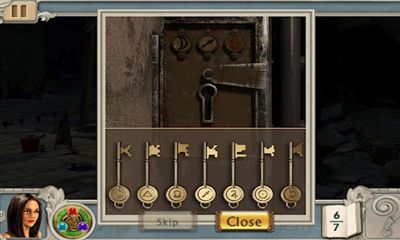 Alabama Smith in Escape from Pompeii - Android game screenshots.