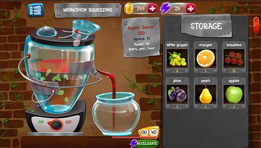 Alcohol factory simulator - Android game screenshots.