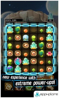 Gameplay of the Alien Hive for Android phone or tablet.