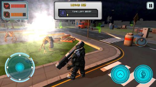 Alien invasion: Adventure pro - Android game screenshots.