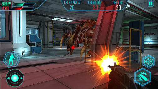Alien space shooter 3D - Android game screenshots.