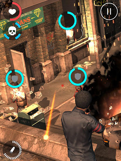 All guns blazing - Android game screenshots.