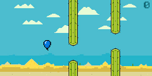 Alone balloon - Android game screenshots.