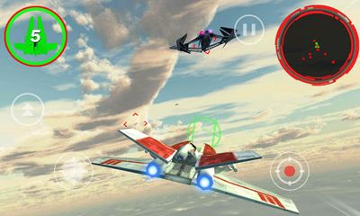 Gameplay of the Alpha Squadron for Android phone or tablet.