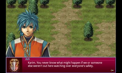 Gameplay of the Alphadia for Android phone or tablet.