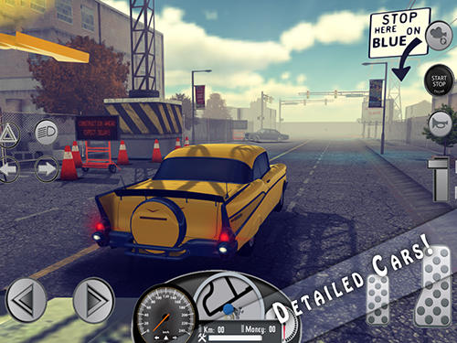 Amazing taxi sim 1976 pro - Android game screenshots.