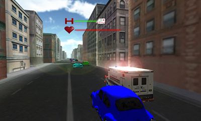 Ambulance Rush - Android game screenshots.