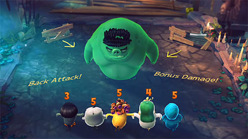 Angry birds: Evolution - Android game screenshots.