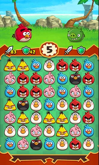 Angry birds: Fight! - Android game screenshots.