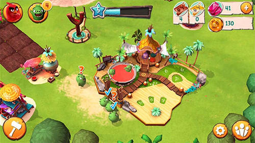 Angry birds holiday - Android game screenshots.