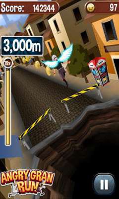 Angry Gran Run - Android game screenshots.