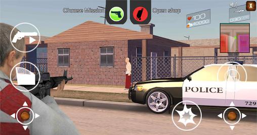 Angry grandpa: Crime fighter - Android game screenshots.