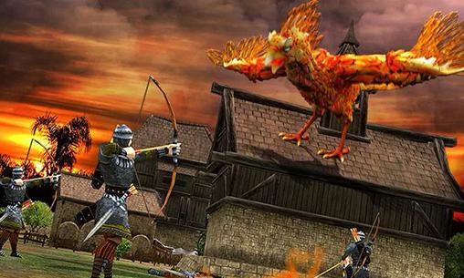 Angry phoenix revenge 3D - Android game screenshots.