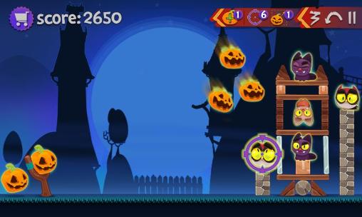 Angry pumpkins: Halloween - Android game screenshots.