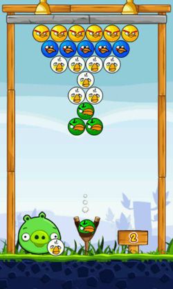 Angry Birds Shooter - Android game screenshots.
