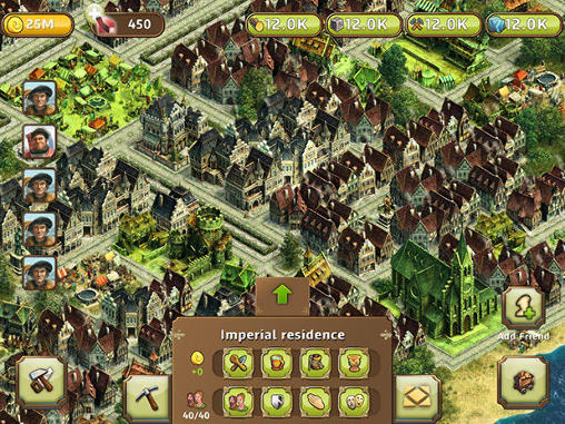 Anno: Build an empire - Android game screenshots.