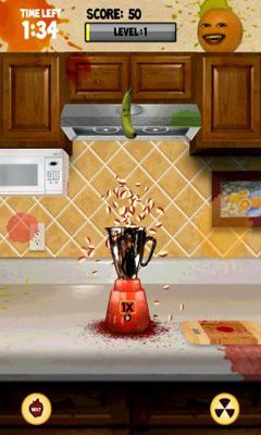 Annoying Orange. Kitchen Carnage - Android game screenshots.