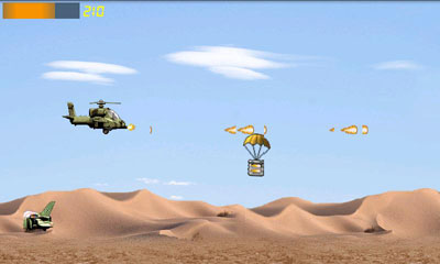 Gameplay of the Apache Attack for Android phone or tablet.