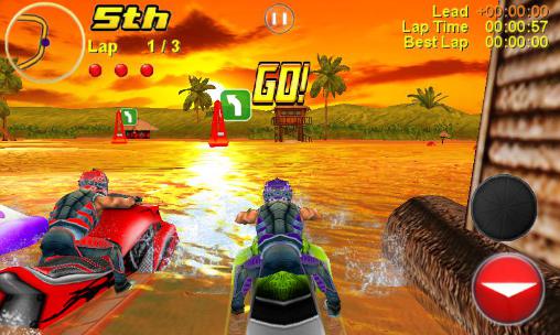 Aqua moto racing 2 redux - Android game screenshots.