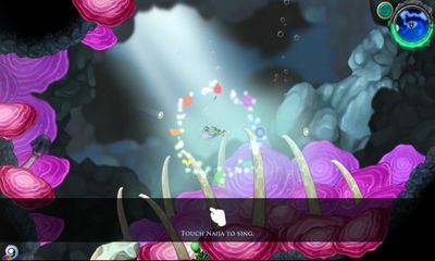 Aquaria - Android game screenshots.
