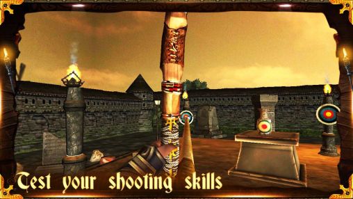 Gameplay of the Archery 3D for Android phone or tablet.