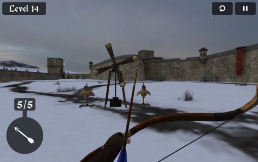 Archery range 3D - Android game screenshots.