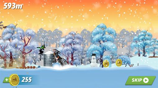 Arctic cat: Extreme snowmobile racing - Android game screenshots.