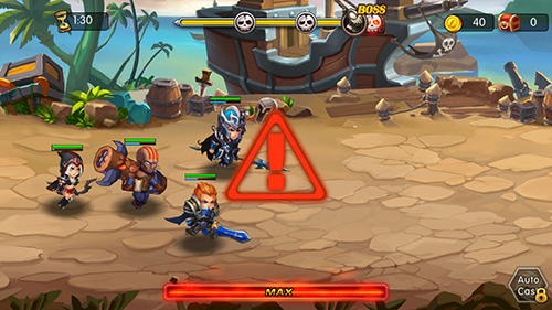 Gameplay of the Arena of battle for Android phone or tablet.