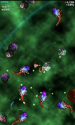 Armada arcade - Android game screenshots.