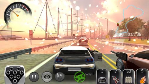 Armored car HD - Android game screenshots.