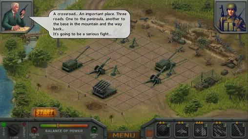 Artillerists - Android game screenshots.