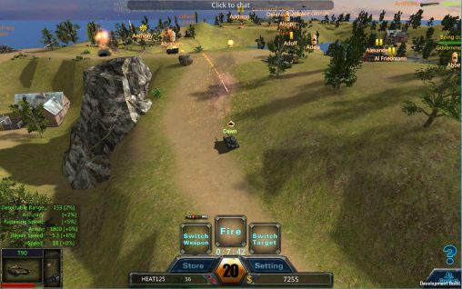 Assault corps - Android game screenshots.