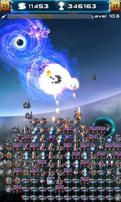 Gameplay of the Asteroid Defense 2 for Android phone or tablet.