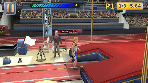 Athletics 2: Summer sports - Android game screenshots.